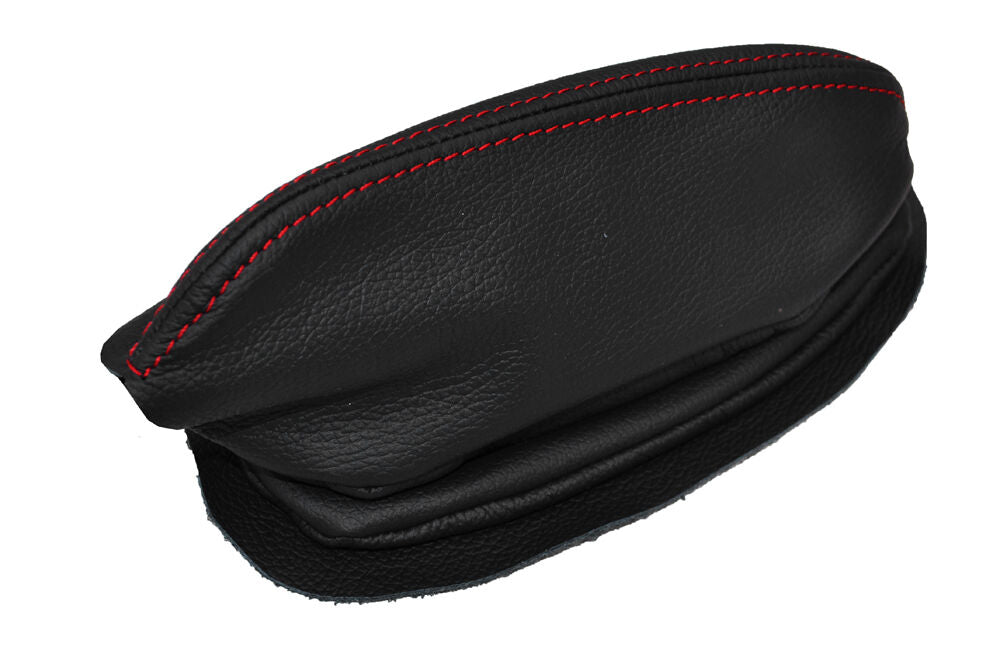 RED STITCH HANDBRAKE GAITER FITS OVER RUBBER FITS BMW 2002 1602 TI TII