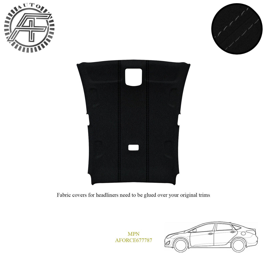 LUXE SUEDE HEADLINER COVER FITS HYUNDAI I40 4 DOOR SEDAN 2011-2019 MADE IN UK