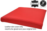 RED CONSOLE CUBBY BOX LID TOP GRAIN LEATHER COVER FITS RANGE ROVER P38 94-02