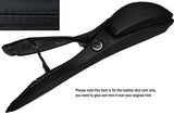 BLACK STITCH CENTRE CONSOLE&ARMREST SKIN COVERS FITS BMW 6 SERIES E63 E64 04-11