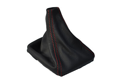 RED DOUBLE STITCHING FITS MERCEDES C CLASS W202 1993-2000 GEAR COVER GAITER