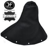 BLACK STITCH MANUAL REAL LEATHER GEAR GAITER FITS AUDI TT MK1 COUPE 1998-2006