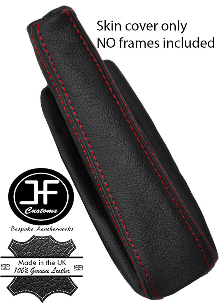 RED STITCH REAL LEATHER HANDBRAKE GAITER FITS BMW E31 8 SERIES 840 850 90-99