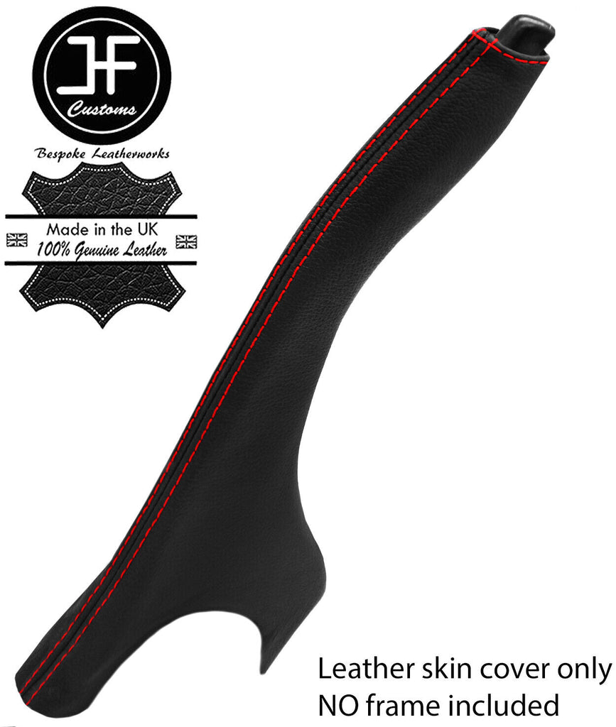 RED STITCH HANDBRAKE GAITER REAL LEATHER COVER FITS JEEP GRAND CHEROKEE 99-05