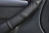 FITS FORD FOCUS MK1 98-04 2X DOOR HANDLE COVERS BLACK ST CUSTOM NEW MADE IN UK