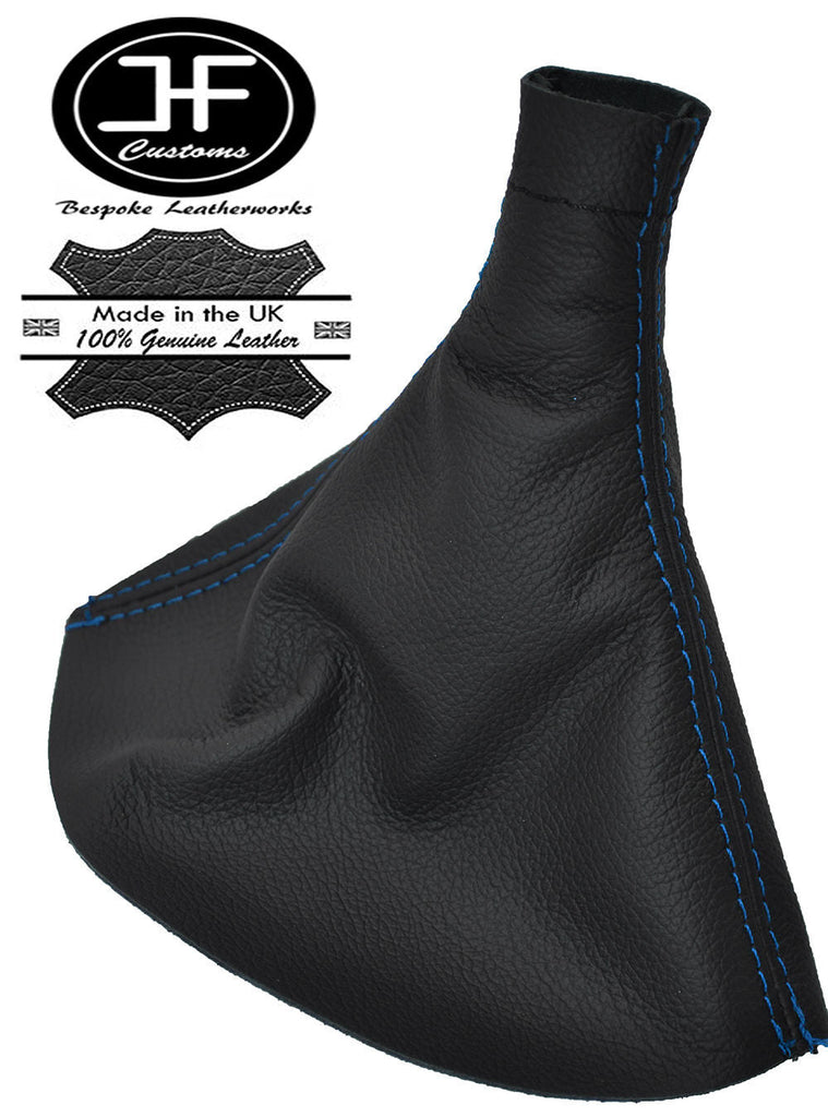 BLUE STITCH LEATHER MANUAL GEAR GAITER FITS OPEL VAUXHALL VIVARO 2001-2014