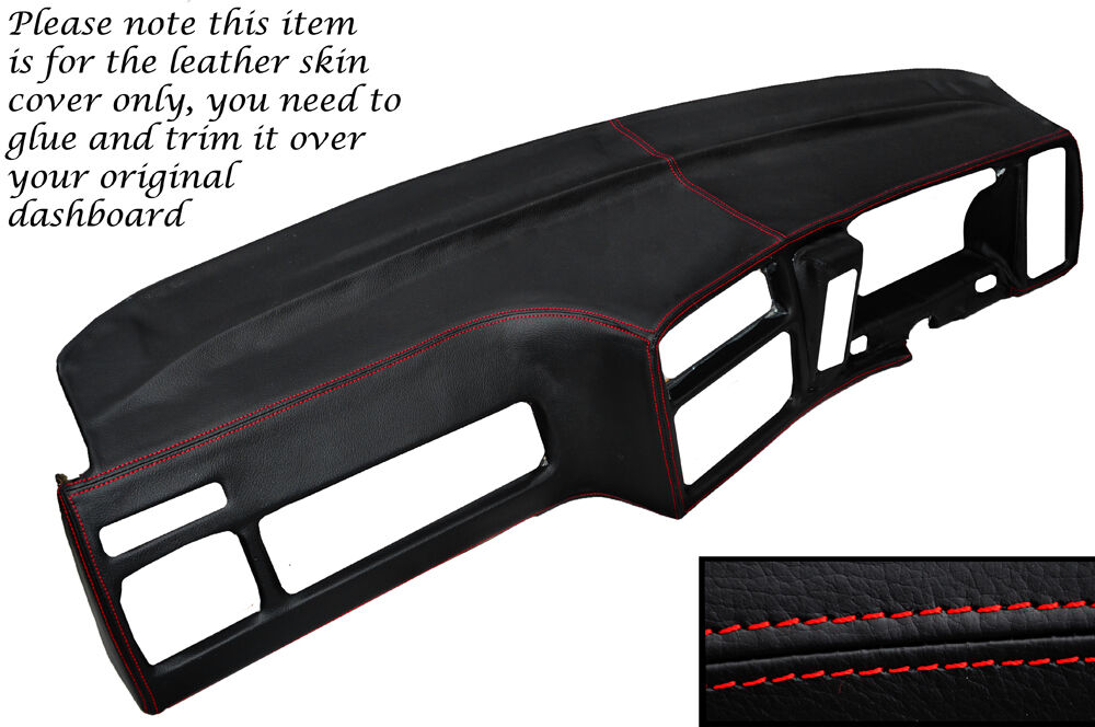 RED STITCH DASH DASHBOARD COVER FITS FORD SIERRA MK2 RS COSWORTH SAPPHIRE 4x4
