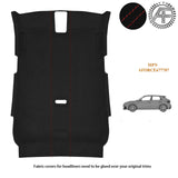 LUXE SUEDE HEADLINER FITS AUDI A1 II 2019-2022