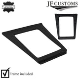 BLACK STITCH LEATHER GEAR+SURROUND COVER+FRAME FOR MITSUBISHI STARION 82-89