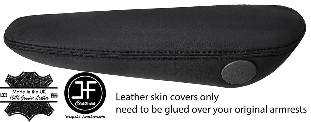 BLACK STITCH 1X DRIVER SEAT ARMREST LEATHER COVER FOR CHRYSLER PT CRUISER 00-10