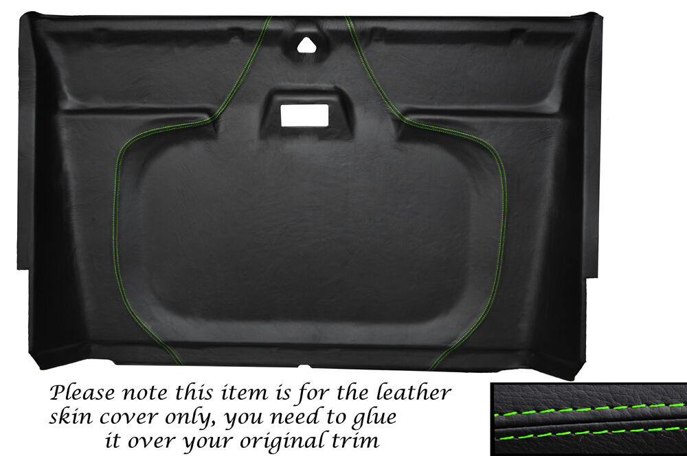 GREEN STITCH FRONT ROOF HEADLINER COVER FOR LAND ROVER DEFENDER 110 130 CREW CAB