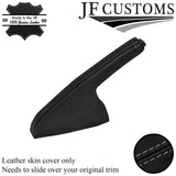 GREY STITCHING FITS FIAT 500 & ABARTH 2007-2013 SLIM HANDBRAKE LEATHER GAITER