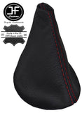 RED STITCHING REAL LEATHER MANUAL GEAR GAITER FITS CITROEN C2 C3 03-09
