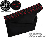 RED STITCH LUXE SUEDE HANDBRAKE GAITER FITS TOYOTA JZX 100 CHASER 1996-2000
