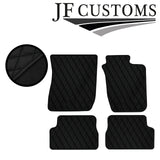 BLACK DIAMOND STITCH VINYL 4X TAILORED FLOOR MAT CARPETS FOR TOYOTA CELICA 94-99