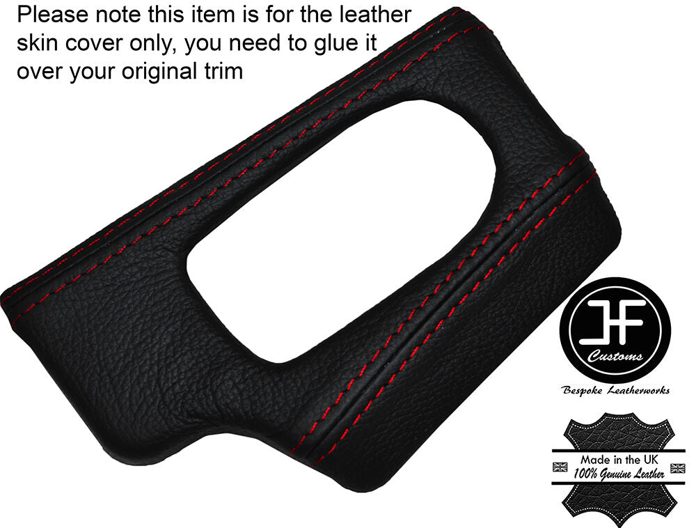 RED STICH DASH DASHBOARD HEADLIGHT SWITCH TRIM SKIN COVER FITS BMW Z4 E85 E86