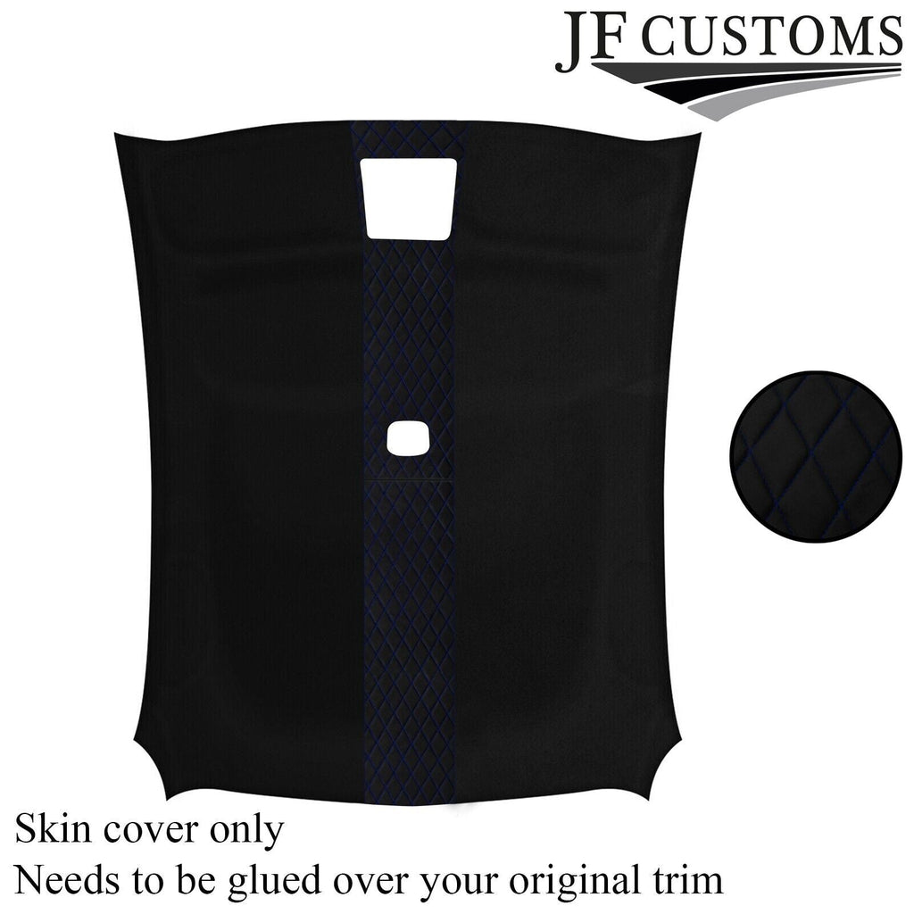 DSG2 R BLUE STITCH LUXE SUEDE HEADLINER COVER FOR MITSUBISHI LANCER EVO 7 8 9