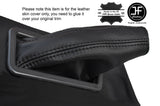 BLACK STITCHING LEATHER HANDBRAKE GAITER FITS FORD CORTINA MK5 CRUSADER