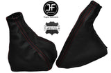 RED STITCH GEAR HANDBRAKE LEATHER GAITER FITS FIAT PUNTO MK1 CABRIOLET 93-00