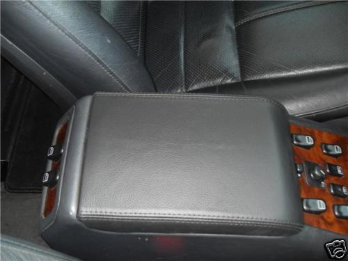 FITS MERCEDES ML ARMREST COVER ONLY GENUINE BLACK QUALITY CUSTOM NEW MADE IN UK