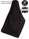 RED  STITCHING REAL LEATHER MANUAL GEAR GAITER FITS JEEP WRANGLER TJ 2003-2006