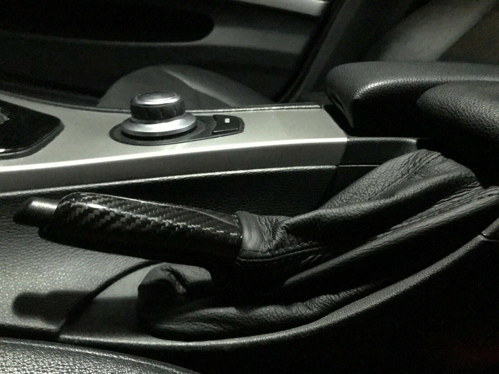 BLACK TOP GRAIN LEATHER HANDBRAKE GAITER FOR BMW E90 E91 E92 E93 3 SERIES