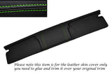 GREEN STITCH TOP ROOF PANEL LEATHER SKIN COVER FITS HONDA CRX DEL SOL 1992-1997