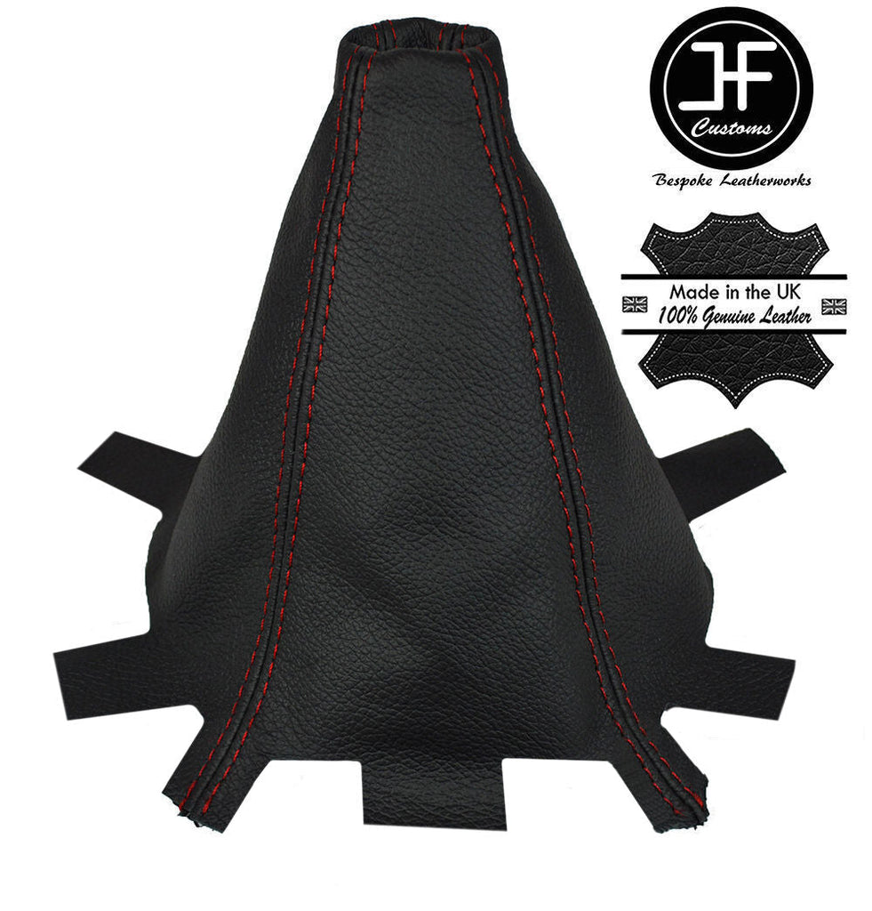 RED STITCHING LEATHER GEAR STICK GAITER FITS HONDA STREAM 2001-2007 CUSTOM NEW