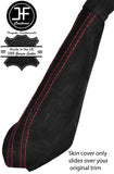 RED STITCHING SUEDE HANDBRAKE GAITER FOR MITSUBISHI 3000GT GTO 90-00 CUSTOM NEW