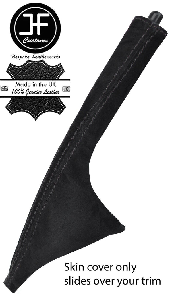 BLACK STITCHING REAL SUEDE HANDBRAKE GAITER FOR TOYOTA CELICA MK7 1999-2005