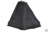 FITS FORD CORTINA MK2 LEATHER GEAR GAITER 66-70 BLACK STIT CUSTOM NEW MADE IN UK