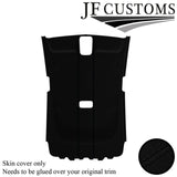 BLACK STITCH LEATHER & SUEDE TOP RECOVERY KIT COVERS FOR VW GOLF MK5 04-09 5DR