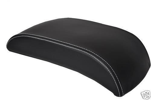 WHITE STITCH FITS VW CADDY & CADDY MAXI 2011+ LEATHER ARMREST COVER ONLY
