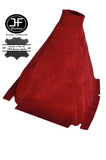 100% REAL RED SUEDE FITS HONDA CIVIC 1992-1995 GEAR STICK GAITER SHIFTER