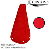 RED SUEDE FITS BMW MINI R50 R53 GEAR COVER GAITER 2001-2006 CUSTOM NEW