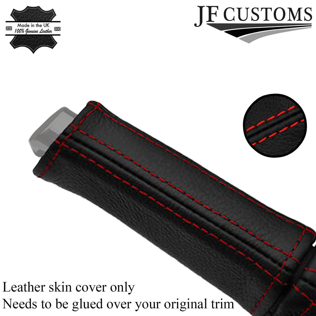RED STITCH FITS VAUXHALL OPEL ASTRA J MK6 2009+ HANDBRAKE HANDLE COVER ONLY