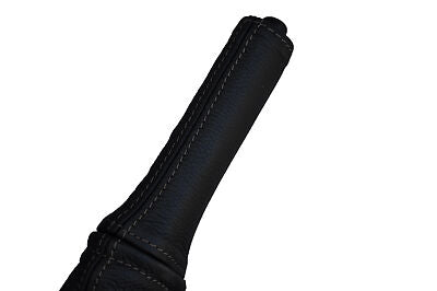 grey stitch FITS SUBARU IMPREZA WRX STI 92-98 LEATHER HANDBRAKE HANDLE COVER