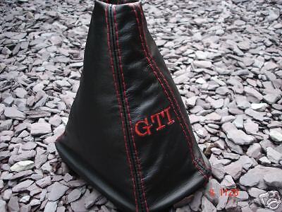 FITS VW GOLF MK1 MK2 MK3 MK4 MK5 GTI POLO GEAR GAITER RED CUSTOM NEW MADE IN UK