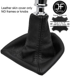 BLACK STITCHING MANUAL TOP GRAIN LEATHER GEAR GAITER FITS FORD RANGER 2012-2018