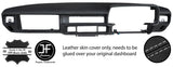 GREY STITCHING DASH DASHBOARD REAL LEATHER COVER FITS JAGUAR XJS EARLY MODELS