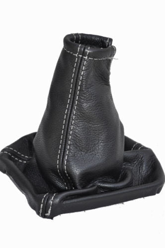 FITS VAUXHALL OPEL ZAFIRA B MK2 05+ LEATHER GAITER WHITE ST CUSTOM NEW