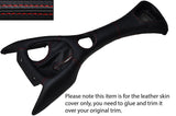 RED STITCHING CENTER CONSOLE LEATHER SKIN COVER FITS TVR CHIMERA CUSTOM NEW