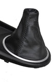 FITS HYUNDAI COUPE 02-2006 GEAR GAITER  LEATHER BLACK ST CUSTOM NEW MADE IN UK