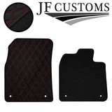 RED DIAMOND STITCH VINYL 4X TAILORED FLOOR CARPET FOR SUZUKI KIZASHI  09-21 JF1
