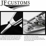 D RED ITALIAN LEATHER AUTO DCT GEAR + FRAME FOR BMW E90 E92 E93 CUSTOM NEW