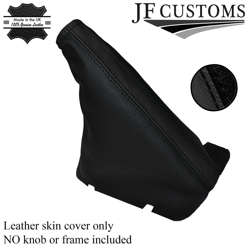 BLACK STITCHING FITS VAUXHALL CORSA C OPEL MKII COMBO 2000-2006 HANDBRAKE GATOR