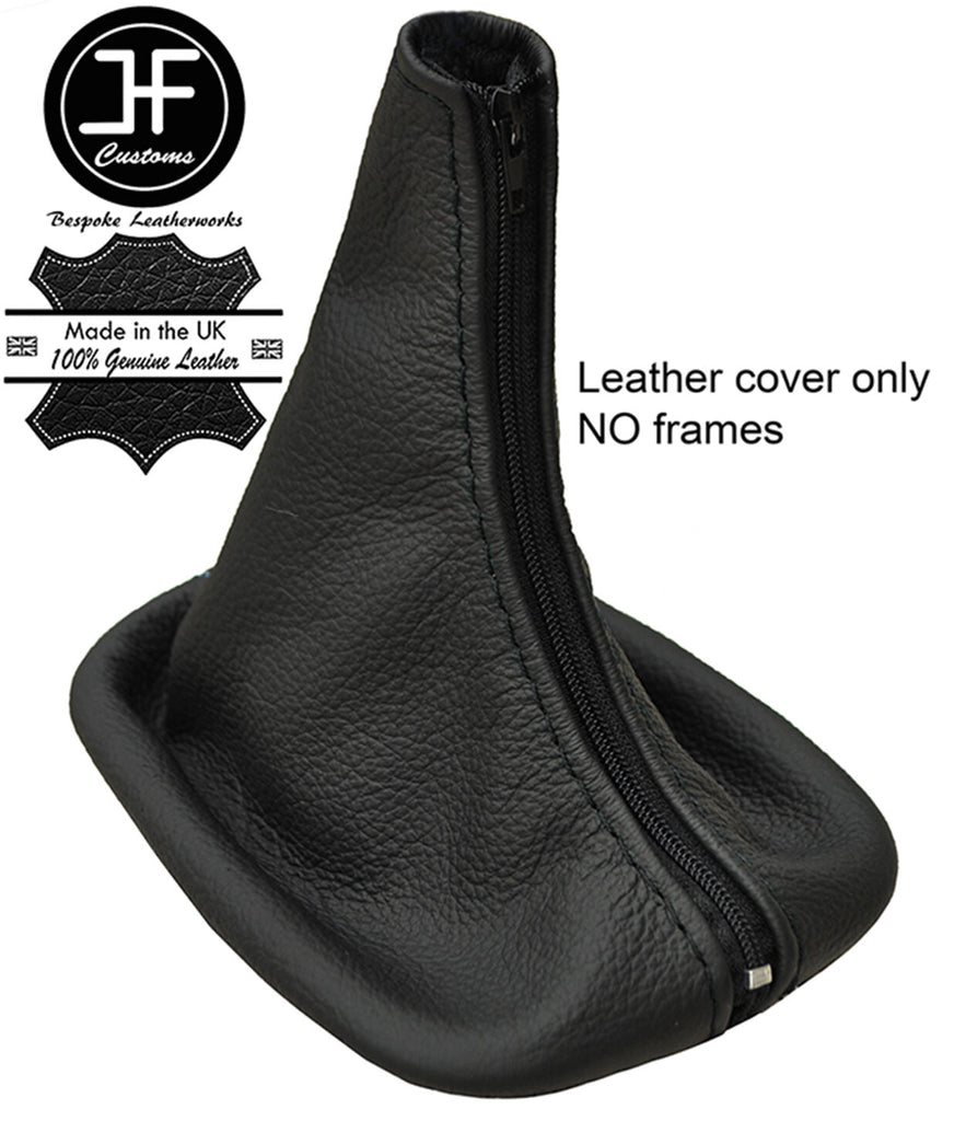 BLACK STITCHING REAL LEATHER MANUAL GEAR GAITER FITS BMW E9 1968-1975 COUPE