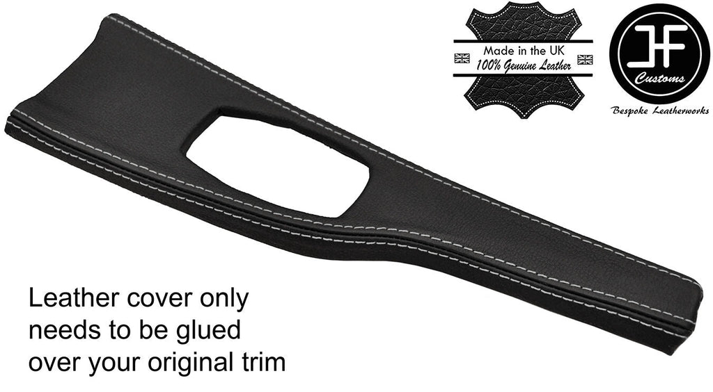 GREY STITCH CONSOLE TRIM LEATHER COVER FITS BMW 3 4 SERIES F30 F32 F35 F36