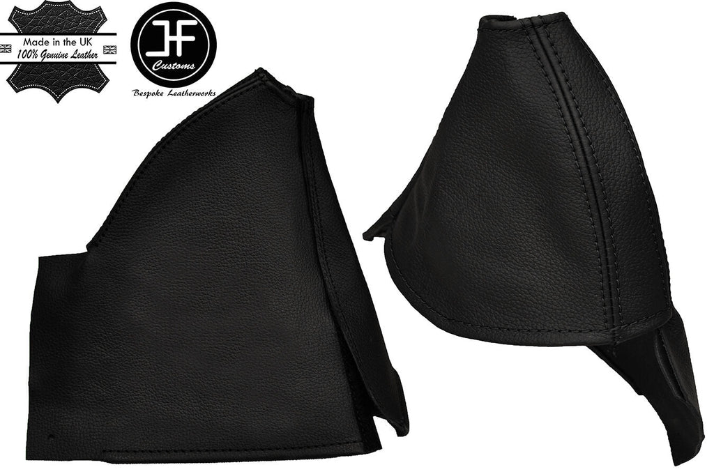 BLACK STITCH LEATHER HANDBRAKE GAITER FITS TOYOTA LAND CRUISER COLORADO 90 96-02