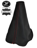 RED STITCH REAL LEATHER GEAR STICK GAITER FITS CITROEN C3 2003-2009 CUSTOM NEW